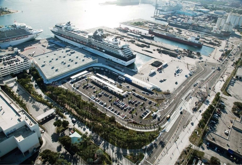 Port Everglades Terminals 2, 4, 18,19, 21 & 26